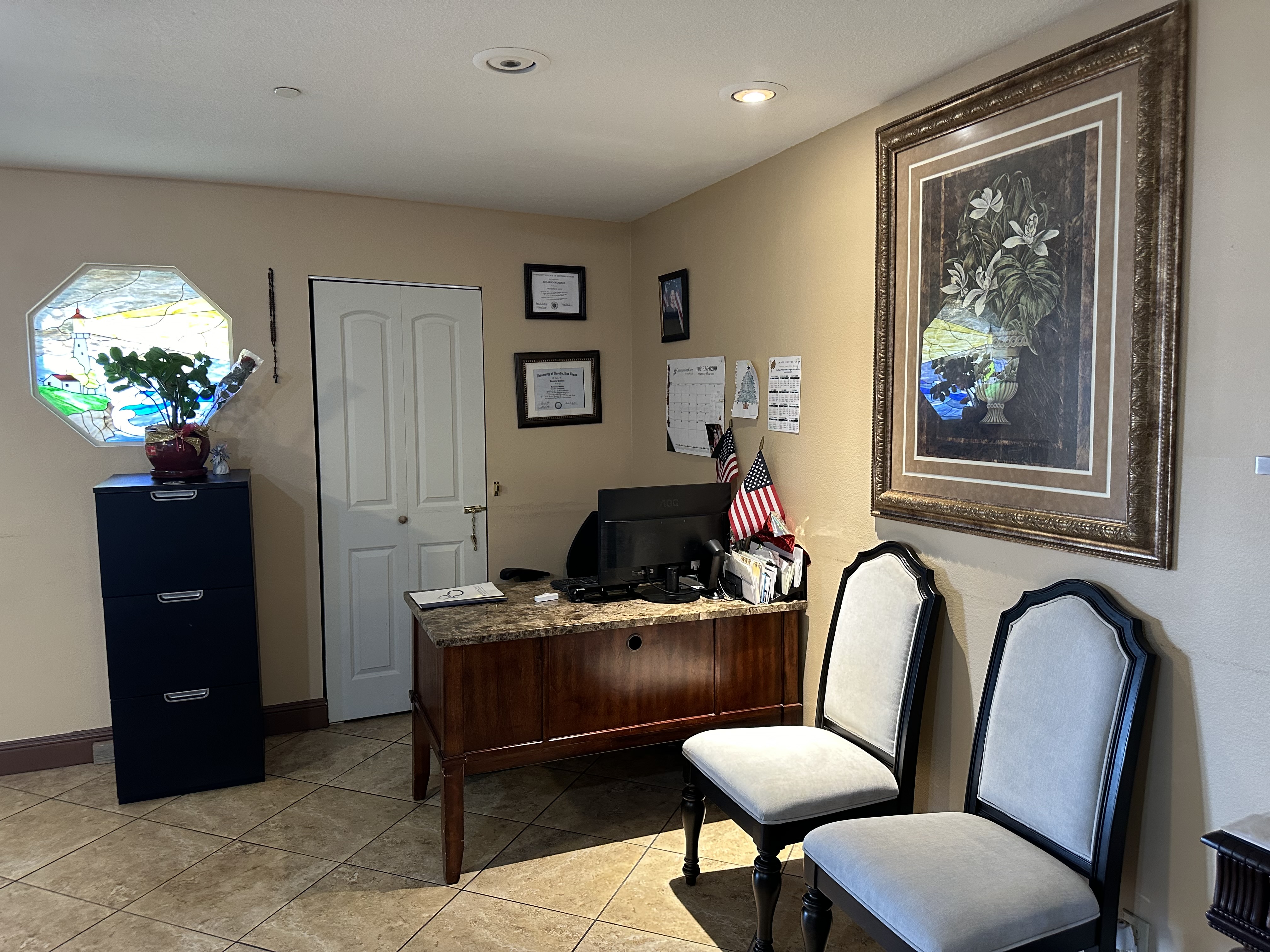 Rosario's Group Home Reception Area